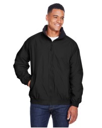 Harriton M740   Adult Fleece-Lined Nylon Jacket