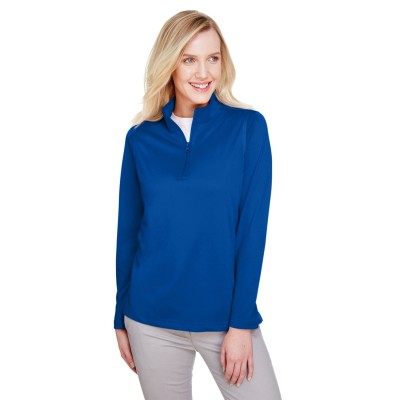 Harriton M748W   Ladies' Advantage Snag Protection Plus Quarter-Zip