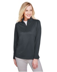 Harriton M748W   Ladies' Advantage Snag Protection Plus Quarter-Zip