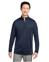 Harriton M786   Men's Flash Snag Protection Plus IL Colorblock Quarter-Zip