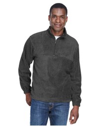 Harriton M980   Adult Quarter-Zip Fleece Pullover