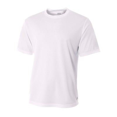 A4 N3252   Men's Birds-Eye Mesh T-Shirt