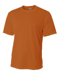 A4 N3252   Men's Birds-Eye Mesh T-Shirt