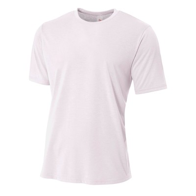 A4 N3264   Men's Shorts Sleeve Spun Poly T-Shirt