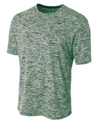 A4 N3296   Men's Space Dye T-Shirt