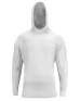 A4 N3524 Unisex Airflex Long-Sleeve Scuba Neck Hooded T-Shirt