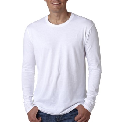 Next Level Apparel N3601   Men's Cotton Long-Sleeve Crew