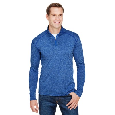 A4 N4010   Men's Tonal Space-Dye Quarter-Zip