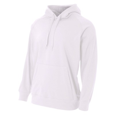 A4 N4237   Men's Solid Tech Fleece Hoodie