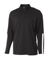 A4 N4262   Adult League Quarter-Zip Jacket