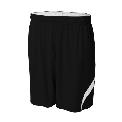 A4 N5364   Adult Performance Double Reversible Basketball Short