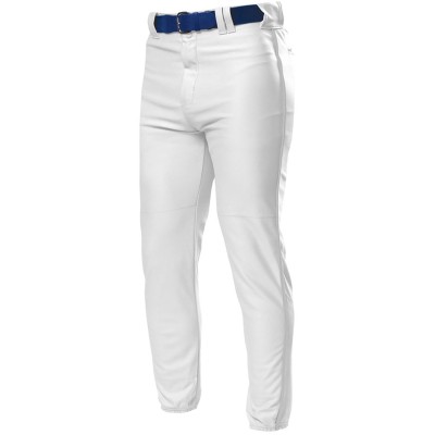 A4 N6178   Pro Style Elastic Bottom Baseball Pants