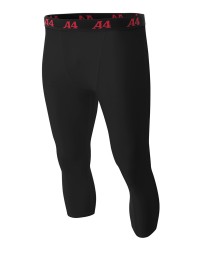 A4 N6202   Adult Polyester/Spandex Compression Tight