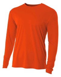 A4 NB3165   Youth Long Sleeve Cooling Performance Crew Shirt