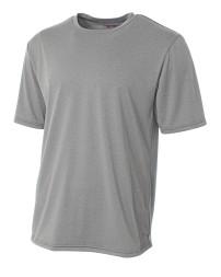 A4 NB3381   Youth Topflight Heather Performance T-Shirt