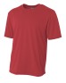 A4 NB3381   Youth Topflight Heather Performance T-Shirt