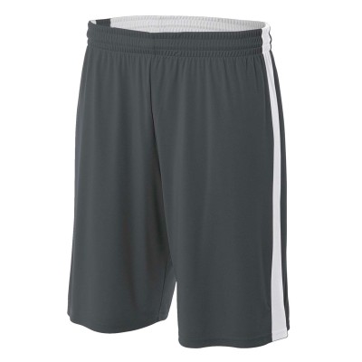 A4 NB5284   Youth Reversible Moisture Management Shorts