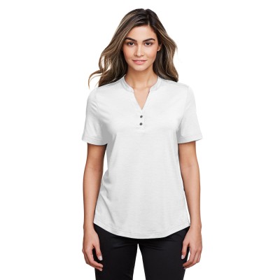 North End NE100W   Ladies' JAQ Snap-Up Stretch Performance Polo