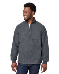 North End NE713   Men's Aura Sweater Fleece Quarter-Zip