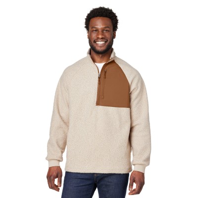 North End NE713   Men's Aura Sweater Fleece Quarter-Zip