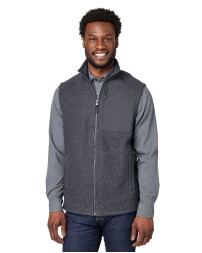 North End NE714   Men's Aura Sweater Fleece Vest