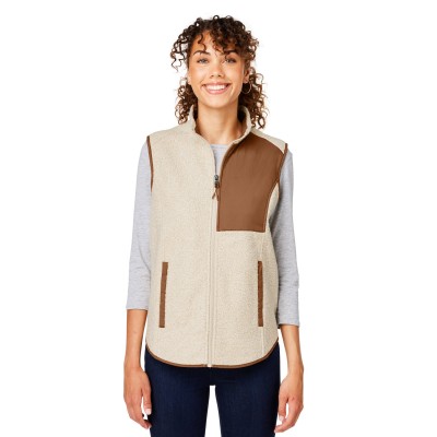 North End NE714W   Ladies' Aura Sweater Fleece Vest