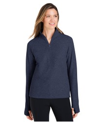 North End NE725W   Ladies' Spirit Textured Quarter-Zip