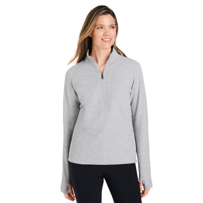 North End NE725W   Ladies' Spirit Textured Quarter-Zip