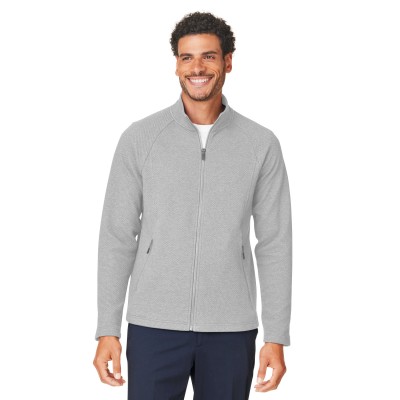 North End NE727 Men's Spirit Textured Full-Zip