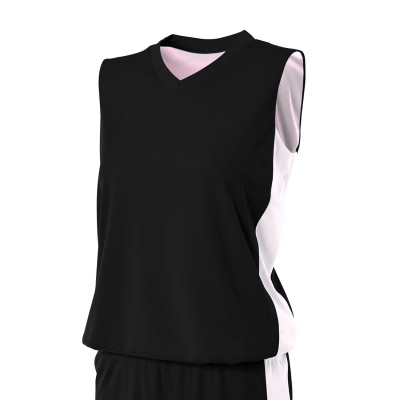 A4 NW2320   Ladies' Reversible Moisture Management Muscle Shirt