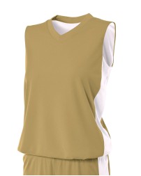 A4 NW2320   Ladies' Reversible Moisture Management Muscle Shirt