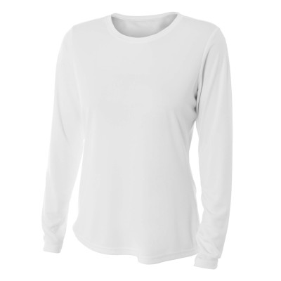 A4 NW3002   Ladies' Long Sleeve Cooling Performance Crew Shirt