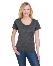 A4 NW3010   Ladies' Tonal Space-Dye T-Shirt