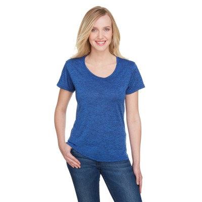 A4 NW3010   Ladies' Tonal Space-Dye T-Shirt