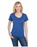 A4 NW3010   Ladies' Tonal Space-Dye T-Shirt