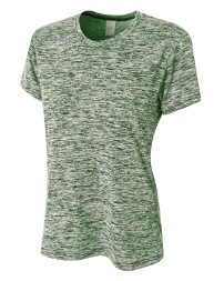 A4 NW3296   Ladies' Space Dye Tech T-Shirt