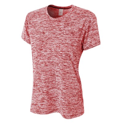 A4 NW3296   Ladies' Space Dye Tech T-Shirt