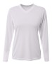 A4 NW3425   Ladies' Long-Sleeve Sprint V-Neck T-Shirt