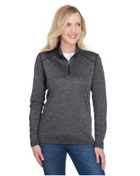 A4 NW4010   Ladies' Tonal Space-Dye Quarter-Zip