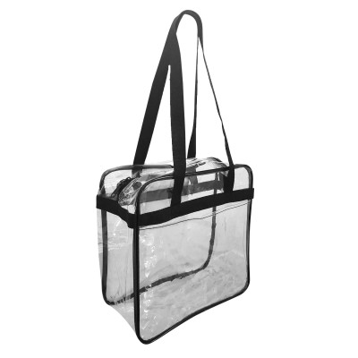 Liberty Bags OAD5005   OAD Clear Tote w/ Zippered Top