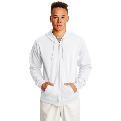 Hanes P180   Adult EcoSmart Full-Zip Hooded Sweatshirt