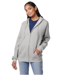 Hanes P180   Adult EcoSmart Full-Zip Hooded Sweatshirt