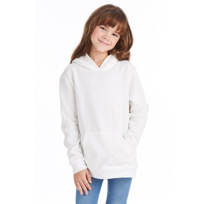 Hanes P473   Youth EcoSmart Pullover Hooded Sweatshirt