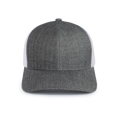 Pacific Headwear PH124 Herringbone Trucker Cap