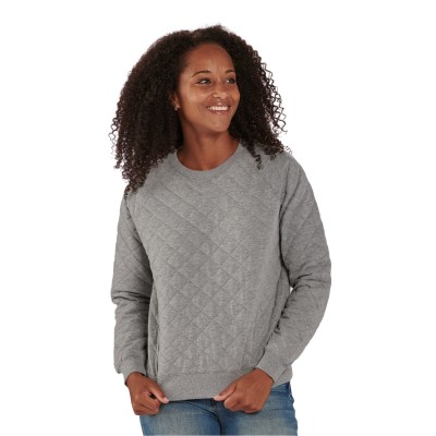 Boxercraft R08   Ladies' Quilted Jersey Sweatshirt