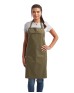 Artisan Collection by Reprime RP121   Unisex Barley Contrast Stitch Recycled Bib Apron