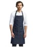 Artisan Collection by Reprime RP126   Unisex Jeans Stitch Denim Bib Apron