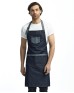 Artisan Collection by Reprime RP127   Unisex Domain Contrast Denim Bib Apron