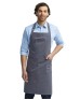 Artisan Collection by Reprime RP132   Unisex Cotton Chino Bib Apron