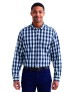 Artisan Collection by Reprime RP250   Men's Mulligan Check Long-Sleeve Cotton Shirt